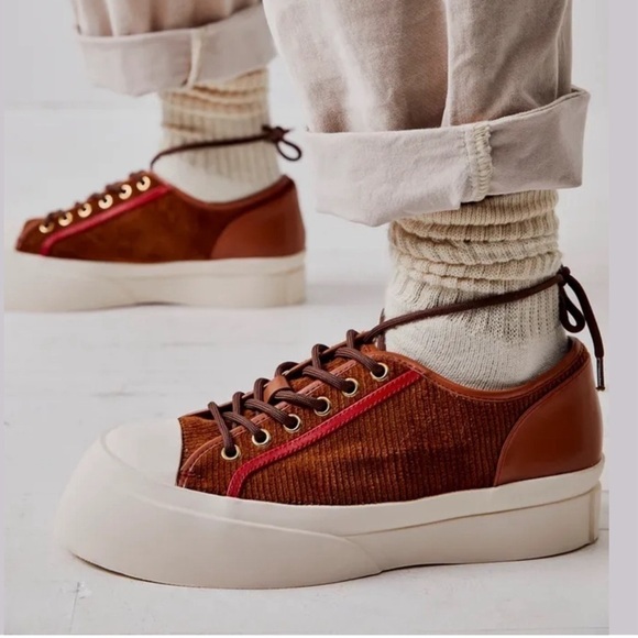 MUTMA Allegra Sneakers SIZE 38 NWT y2k boho J - Picture 3 of 10